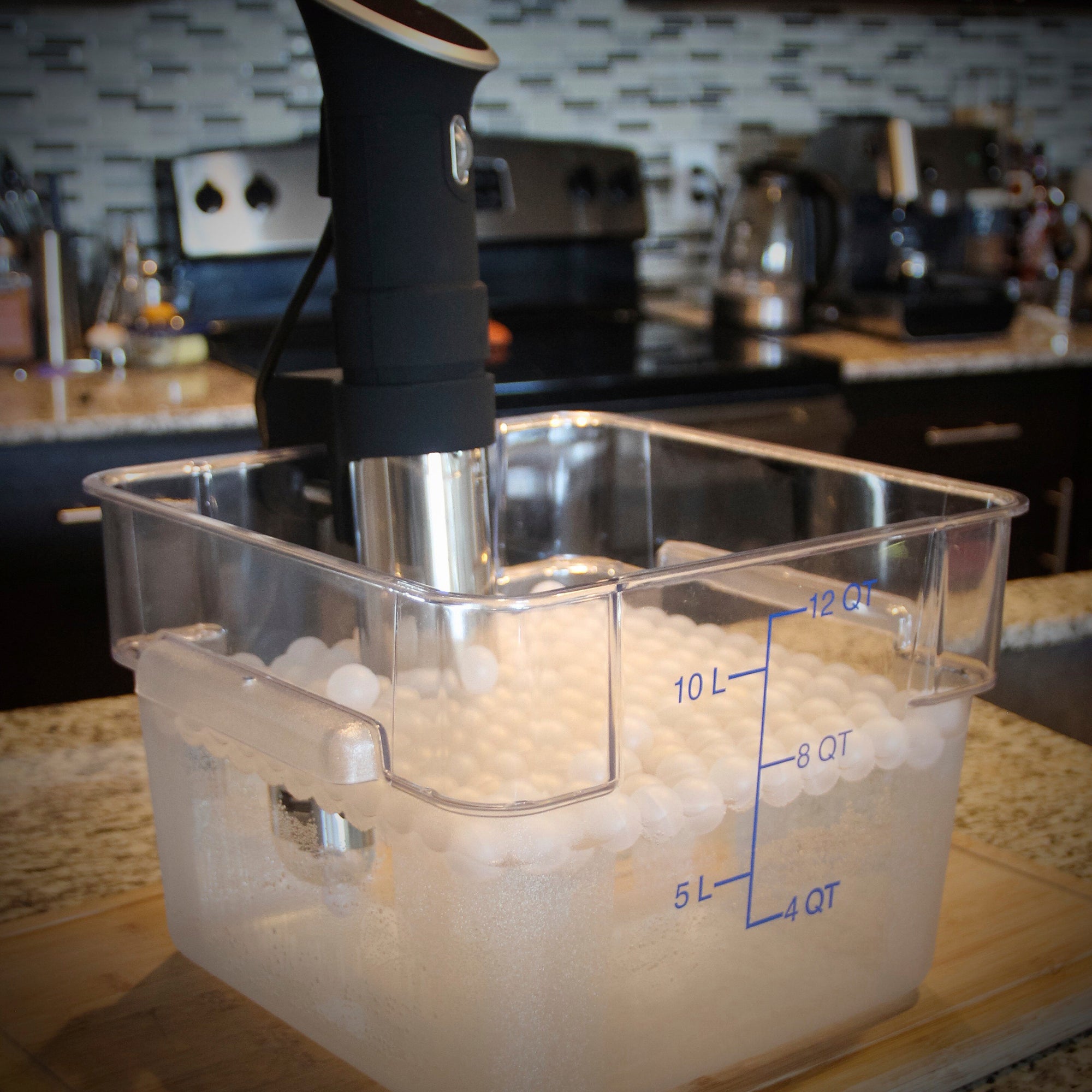 Sous Vide Water Balls (300 Count) with Mesh Storage Bag
